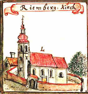 Riemberg: Kirch - Kościół, widok ogólny